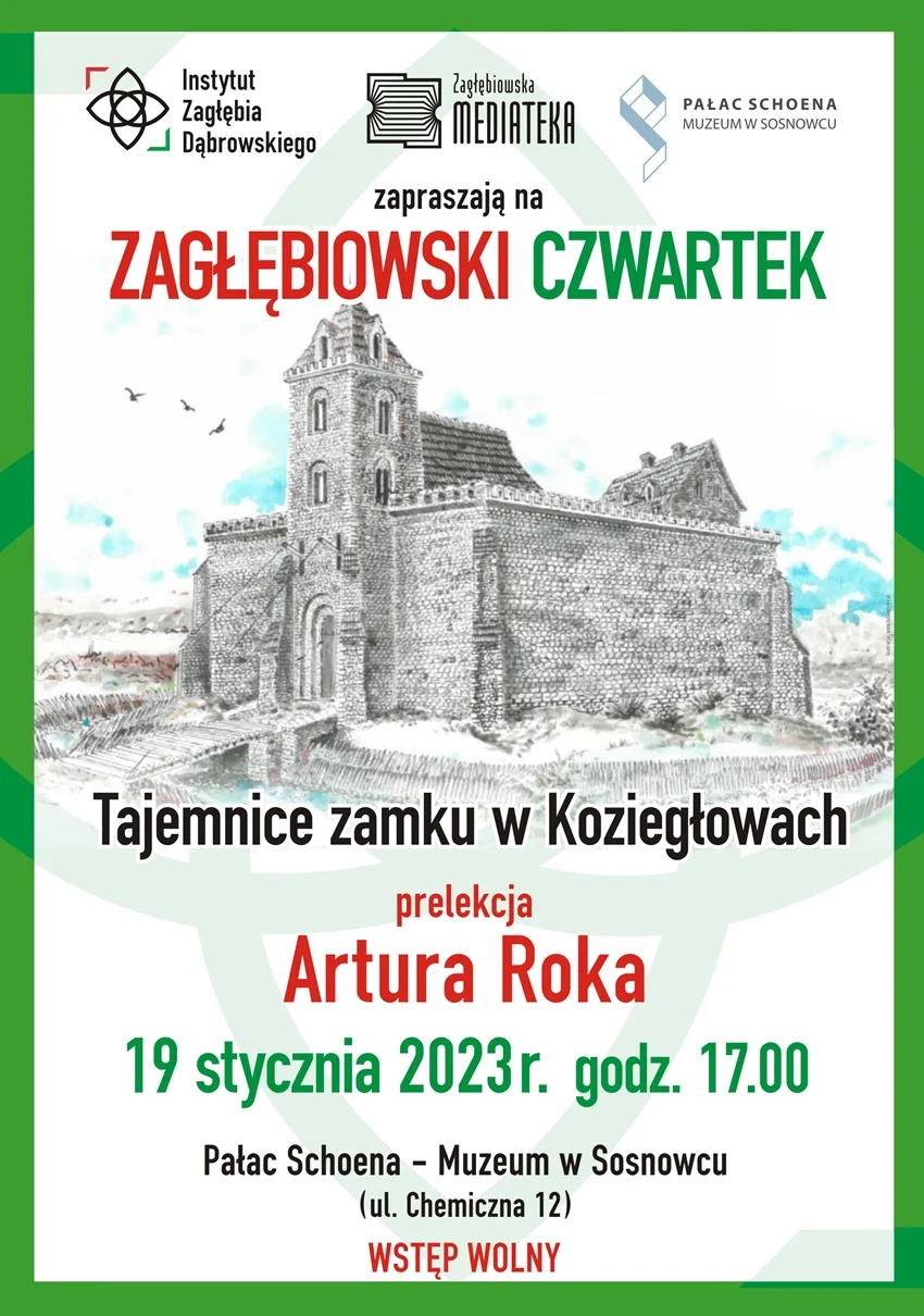 "Tajemnice zamku w Koziegłowach". Styczniowy Zagłębiowski Czwartek