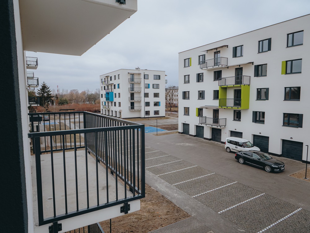 Nowe osiedle komunalne pełne życia. Pierwsi lokatorzy odebrali klucze