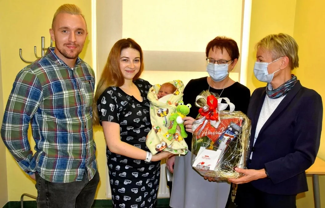 Jaś z Łazisk Górnych pierwszym dzieckiem urodzonym w 2023 roku w powiecie mikołowskim