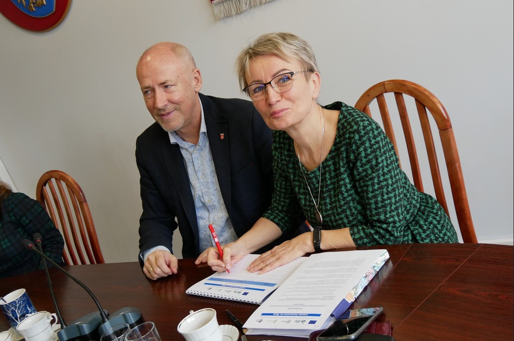 W Starostwie Powiatowym rozmawiano o lokalnym partnerstwie w sprawie wody