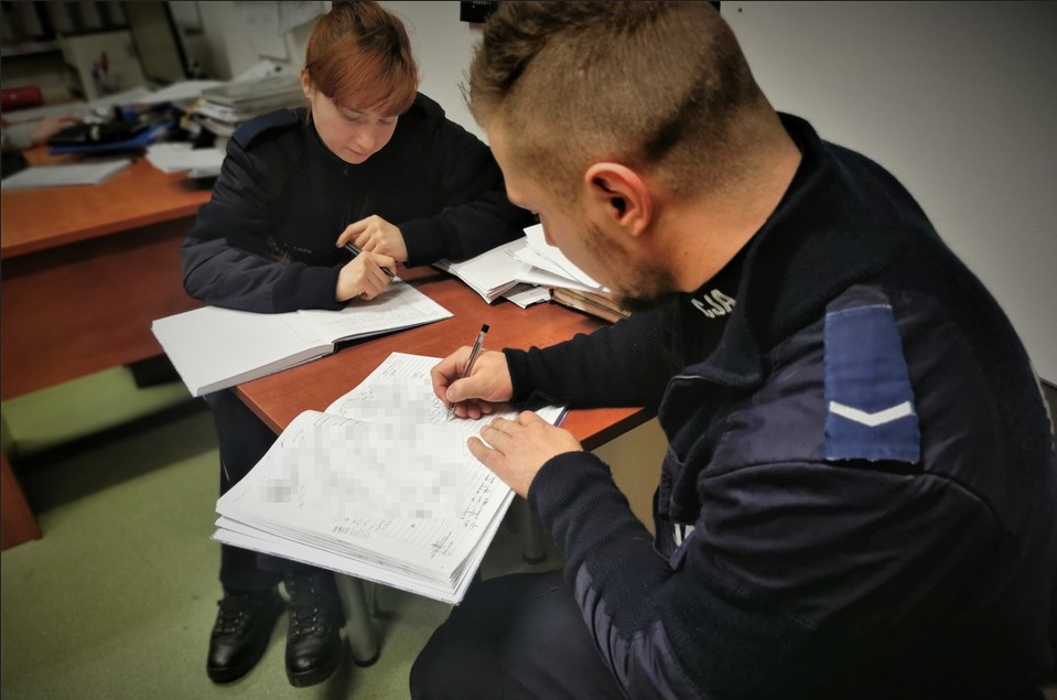 Mikołowska drogówka z akcją "Bezpieczny Pieszy"