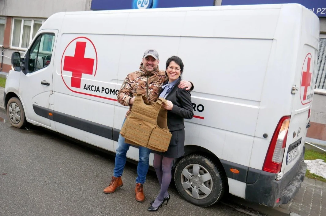 Starostwo Powiatowe w Mikołowie zachęca do pomocy ogarniętej wojna Ukrainie