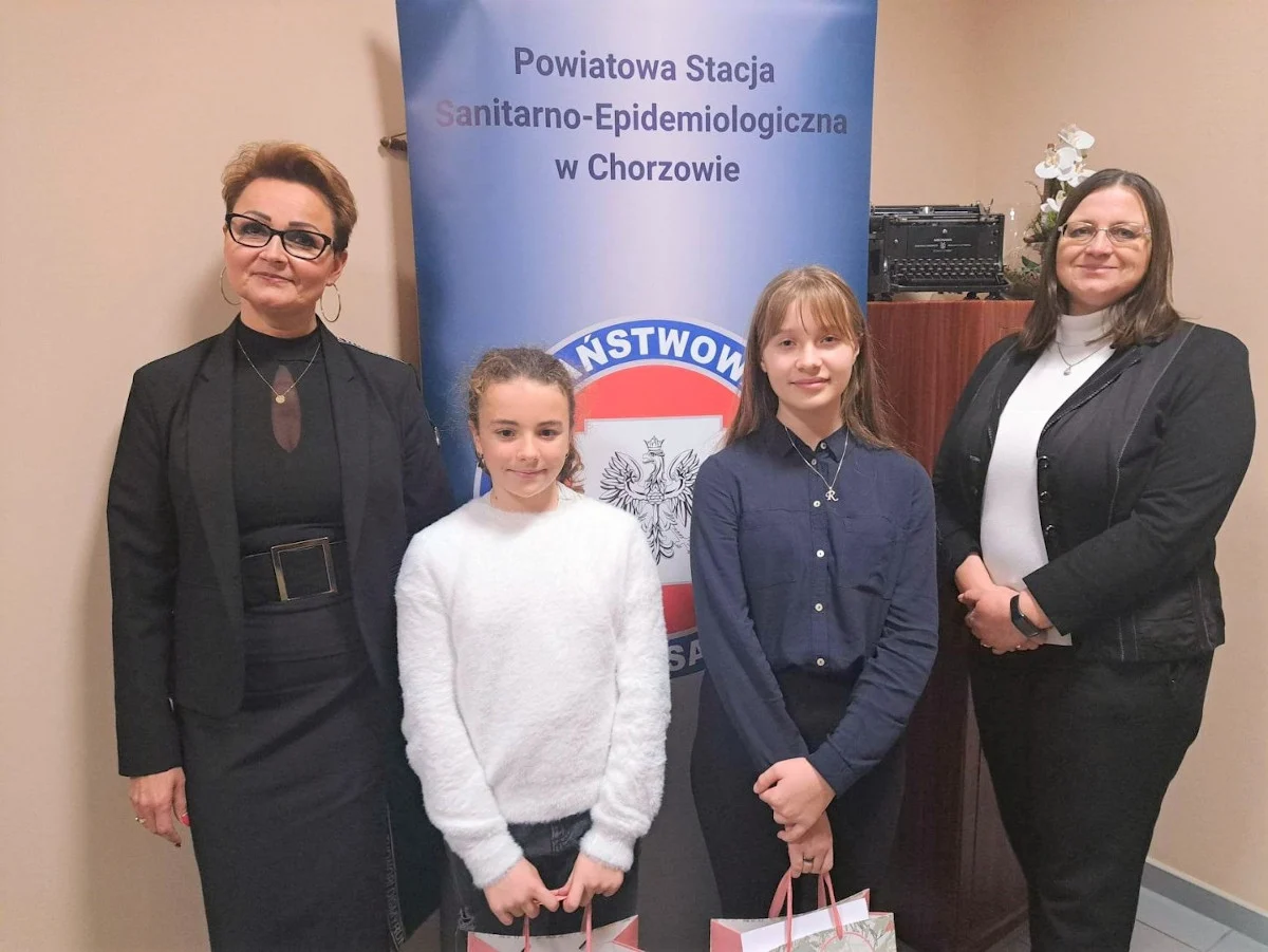 Chorzowscy uczniowie nagrodzeni w antynikotynowym konkursie plastycznym sanepidu