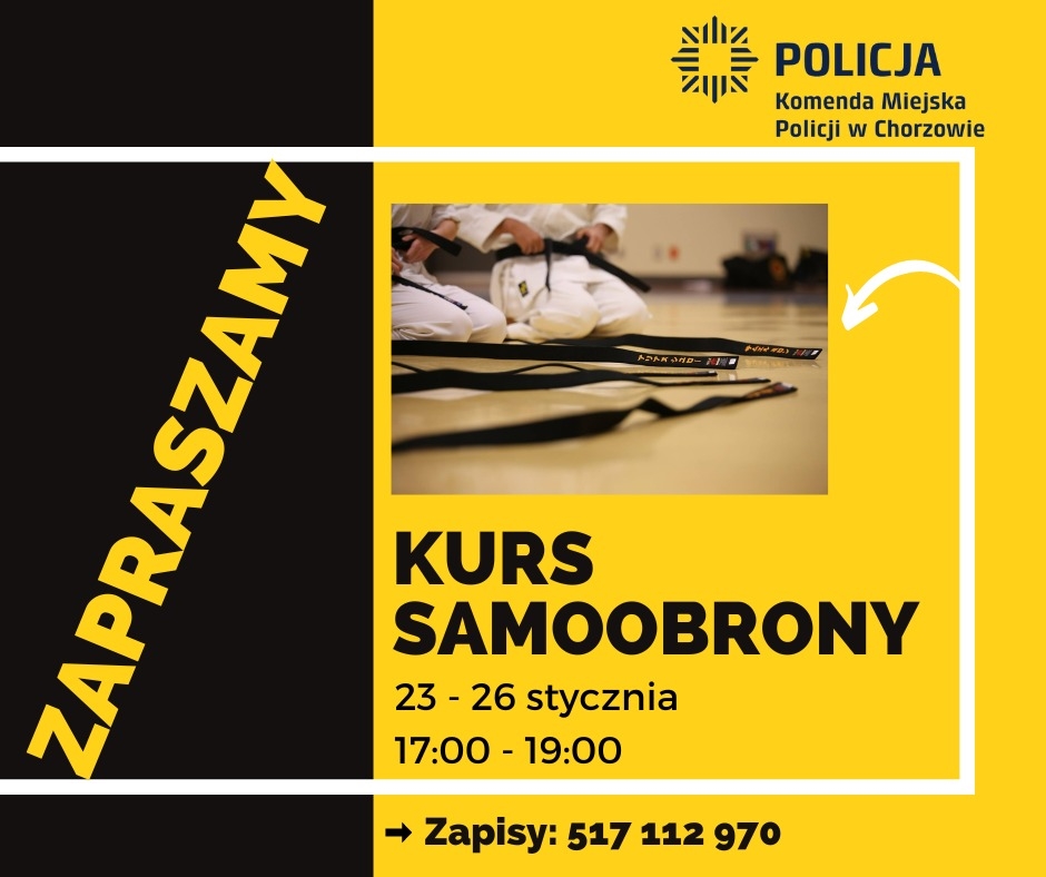 Bezpłatny kurs samoobrony w Chorzowie