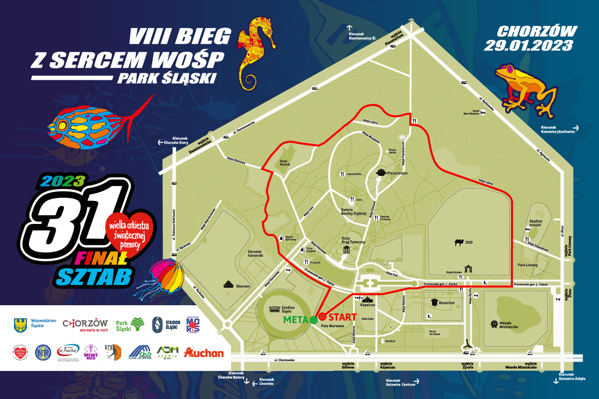 Już w niedzielę VIII Bieg z sercem WOŚP 