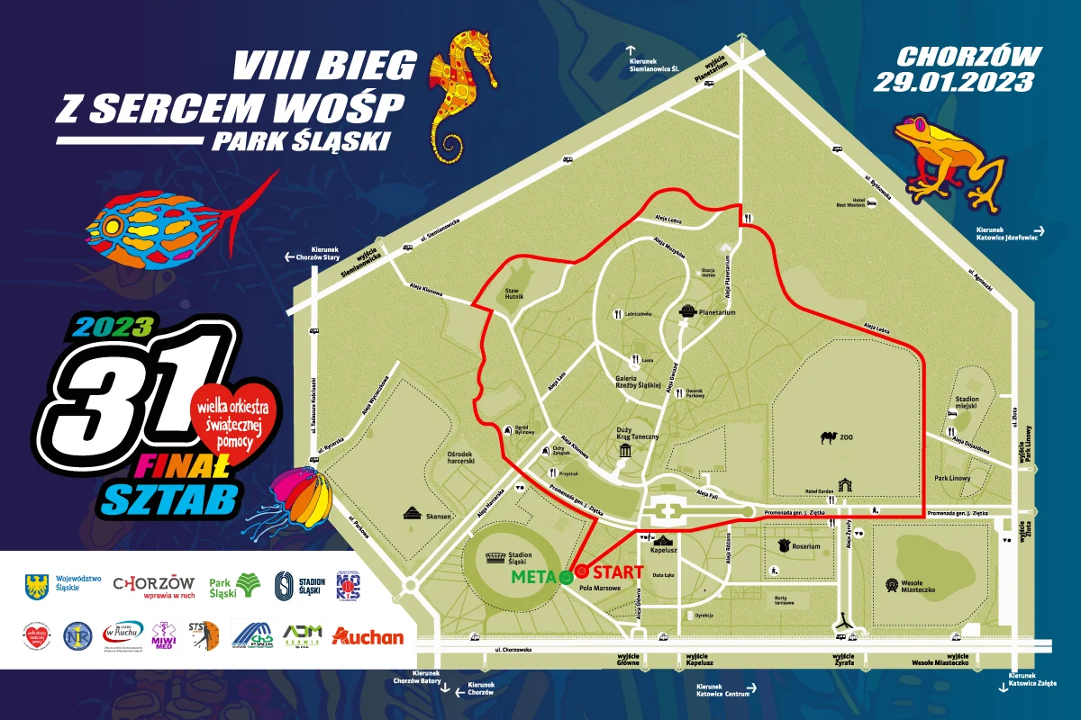 Już w niedzielę VIII Bieg z sercem WOŚP 