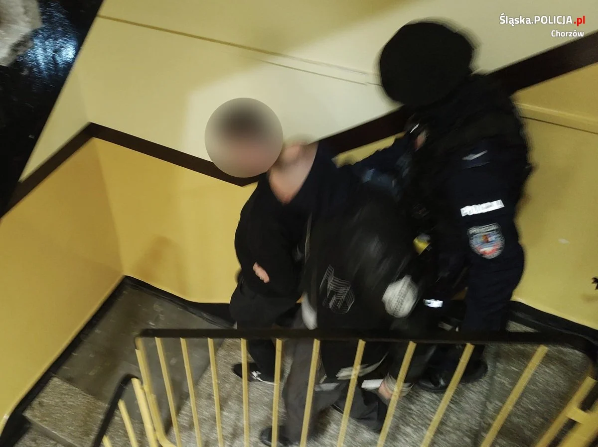 Broń i amunicja przejęta przez chorzowskich mundurowych
