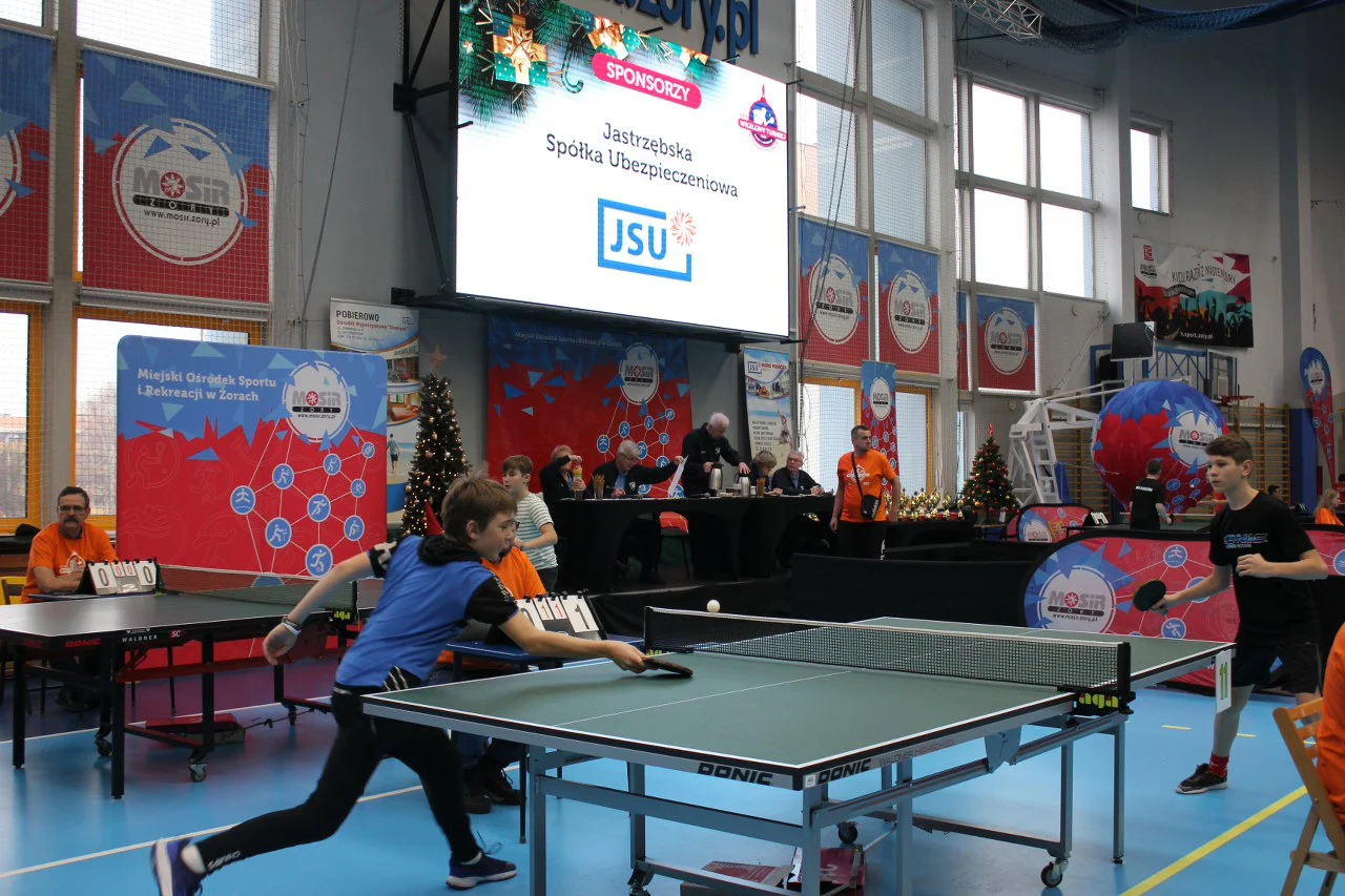Za nami Wigilijny Turniej Dzieci i Młodzieży w Tenisie Stołowym! [ZDJĘCIA]