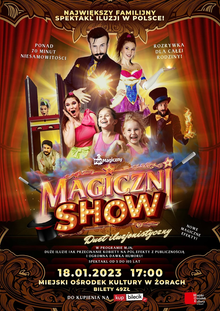 Przed nami wyjątkowy pokaz "Magiczni SHOW"