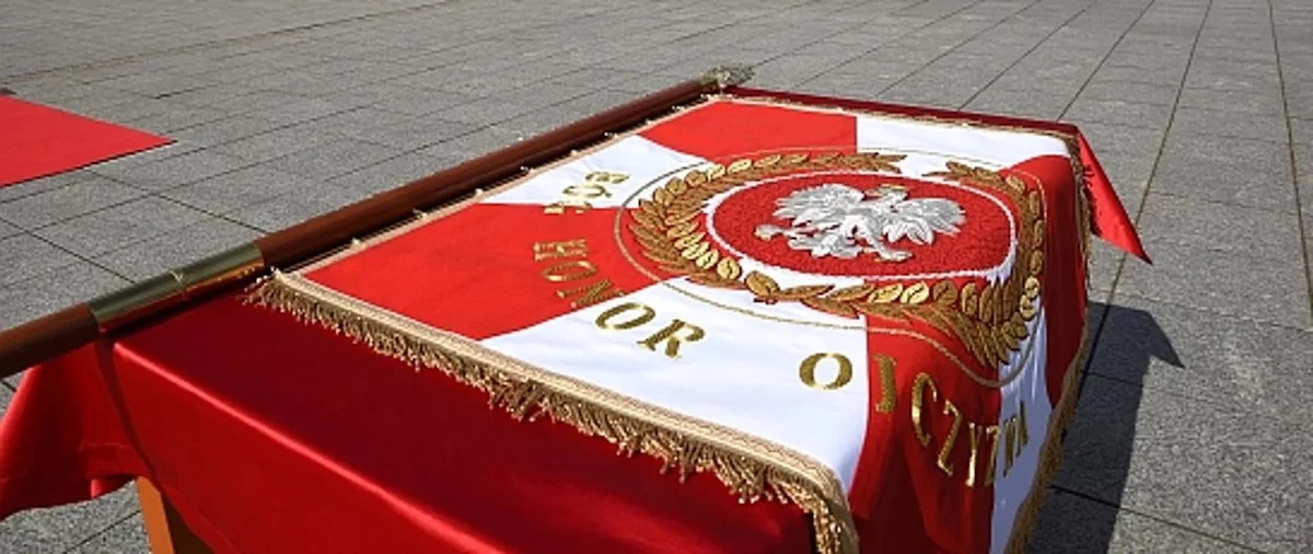 Zbiórka na sztandar Komendy Miejskiej Państwowej Straży Pożarnej w Świętochłowicach