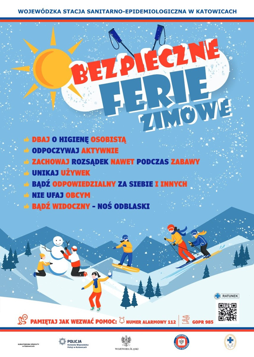 Ruszyła akcja "Bezpieczne ferie 2023"