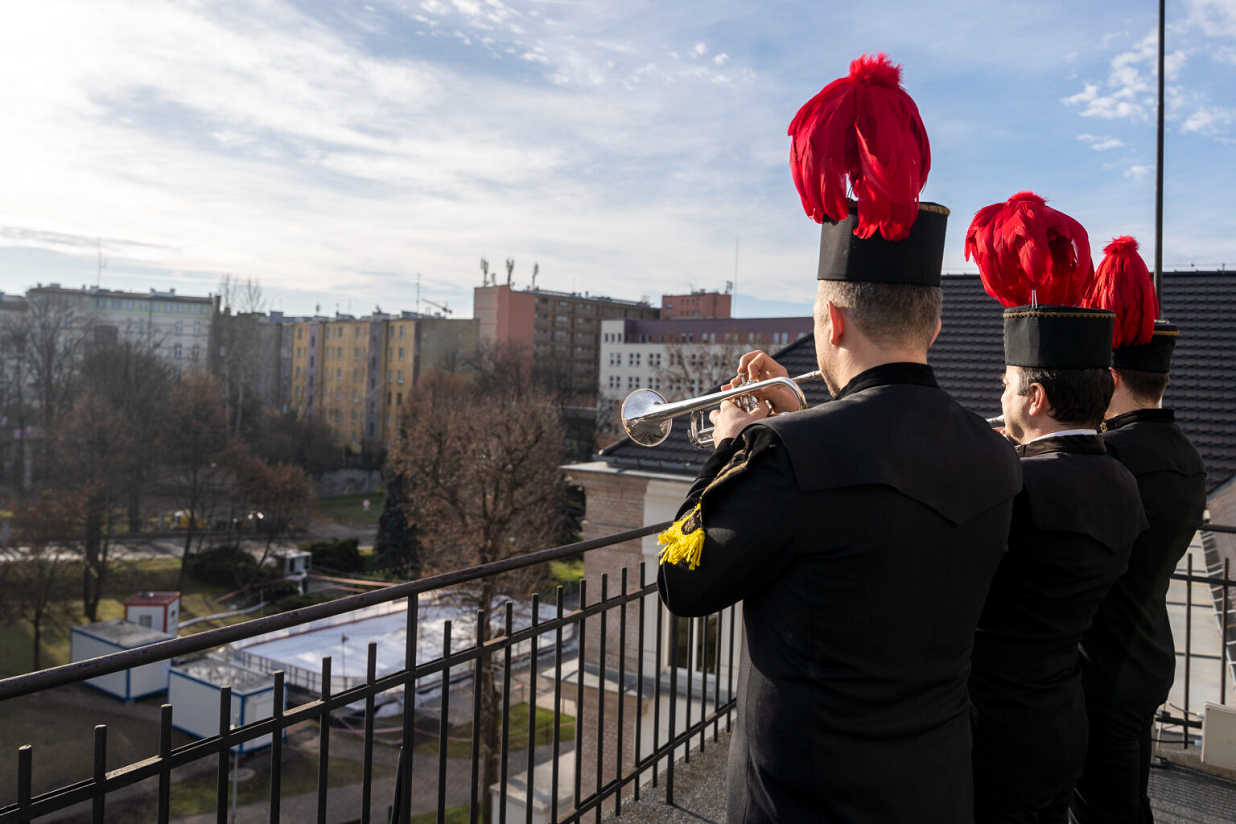 W Nowy Rok zabrzmiał hejnał Zabrza