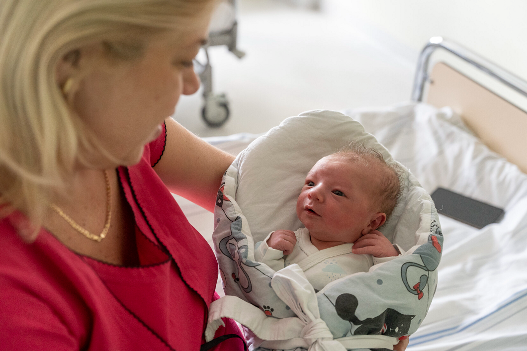 Mały Igor to pierwsze dziecko, które urodziło się w 2023 roku w zabrzańskim szpitalu!