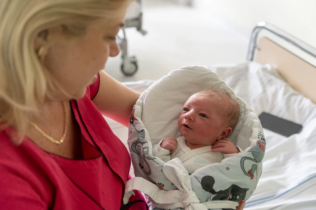Mały Igor to pierwsze dziecko, które urodziło się w 2023 roku w zabrzańskim szpitalu!