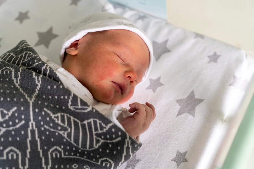 Mały Igor to pierwsze dziecko, które urodziło się w 2023 roku w zabrzańskim szpitalu!