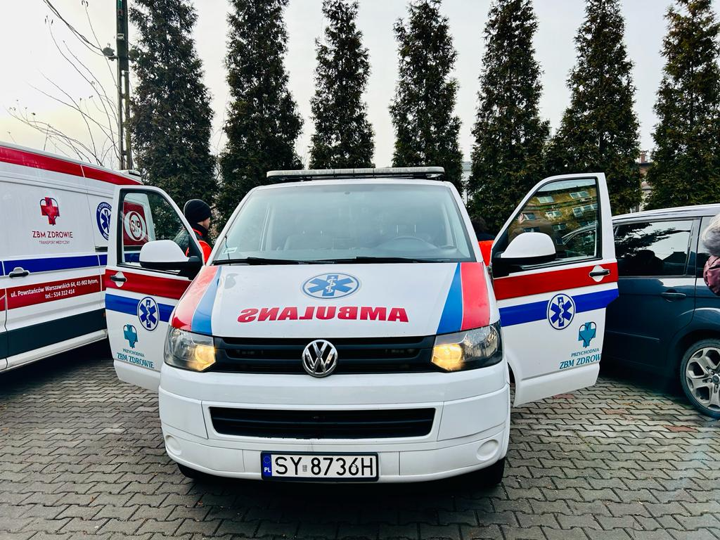 Stowarzyszenie Lepsze Zabrze dla Ukrainy. Zakupiono karetkę na rzecz miasta Równe