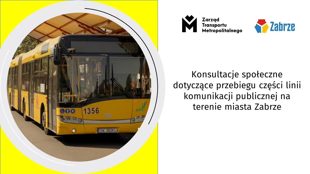 Trwają konsultacje społeczne dotyczące części linii komunikacji publicznej w Zabrzu