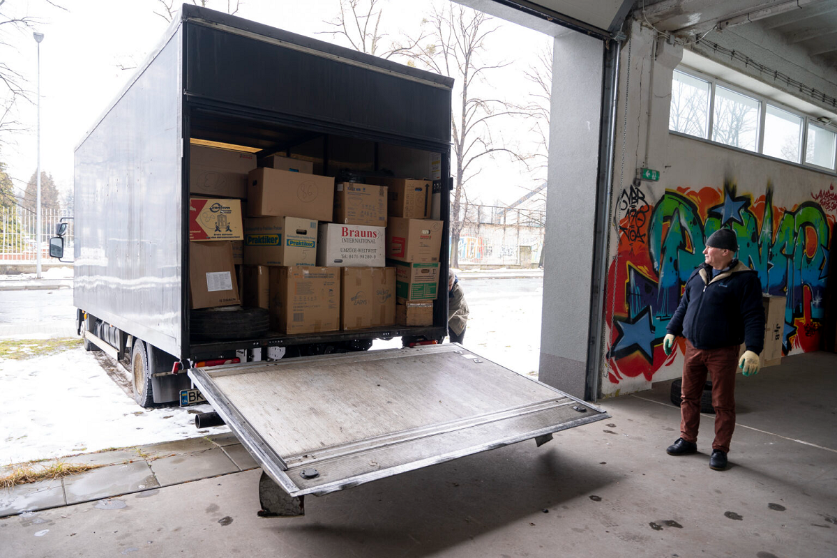 Kolejny transport z darami wyruszył z Zabrza do Równego
