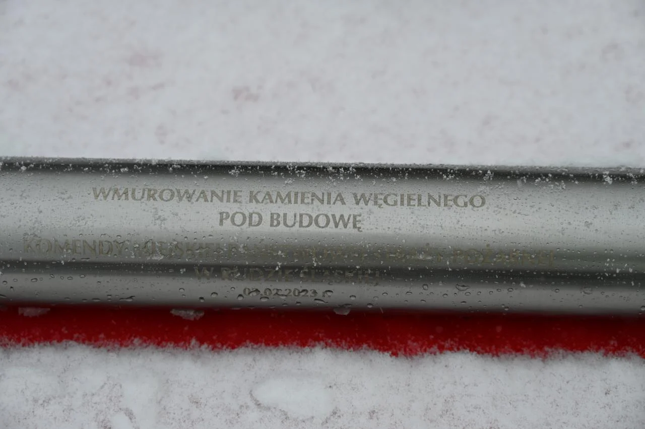 Premier Mateusz Morawiecki odwiedził Rude Śląską. Zainaugurował budowę nowej strażnicy / fot. UM Ruda Śląska 17