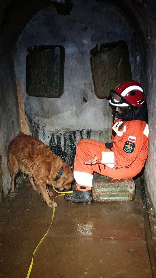 Ochotnicy z GRS OSP trenowali na terenie Kopalni Ćwiczebnej "Sztygarka" / fot. GRS OSP Ruda Śląska 10