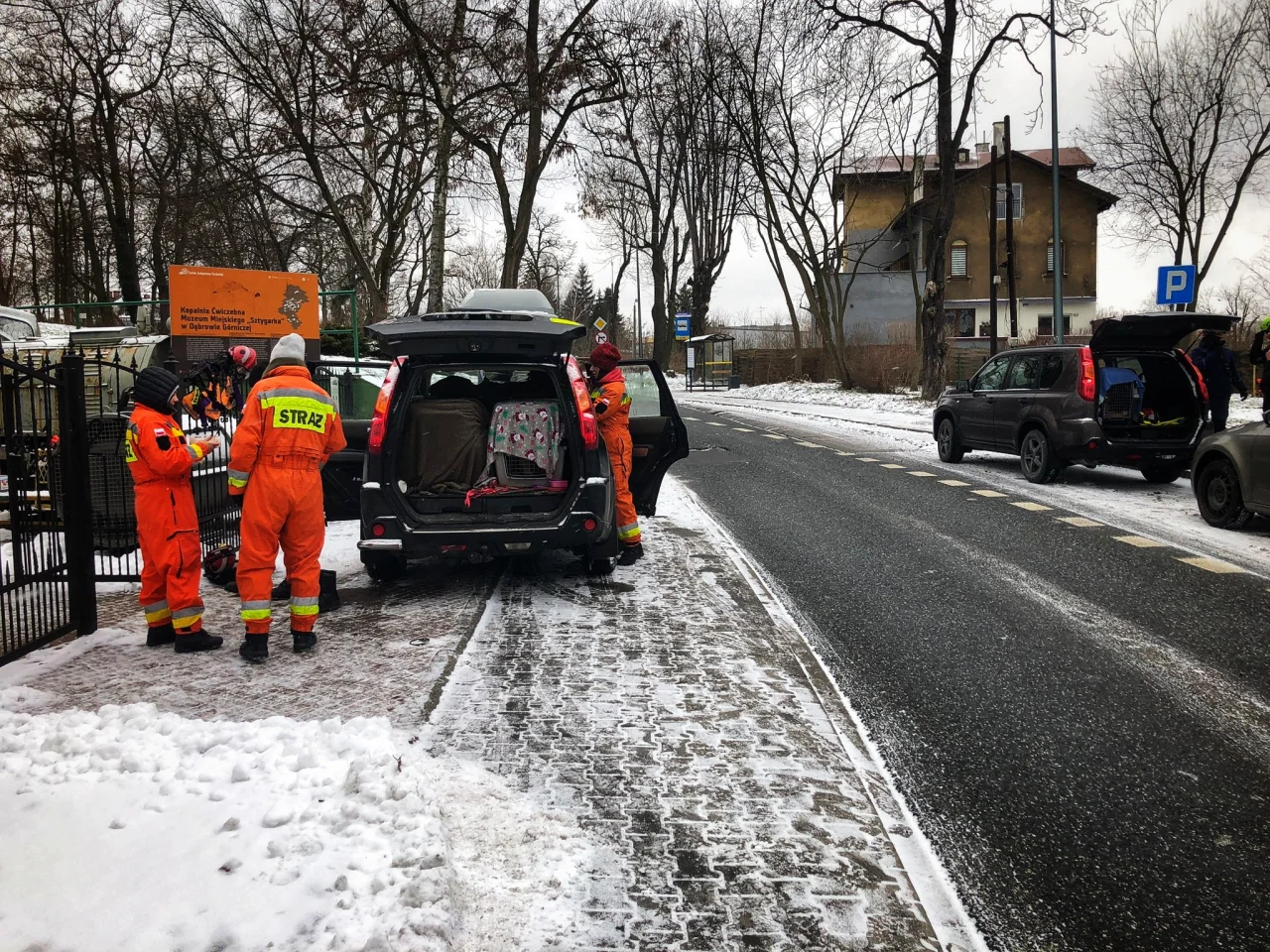 Ochotnicy z GRS OSP trenowali na terenie Kopalni Ćwiczebnej "Sztygarka" / fot. GRS OSP Ruda Śląska 11