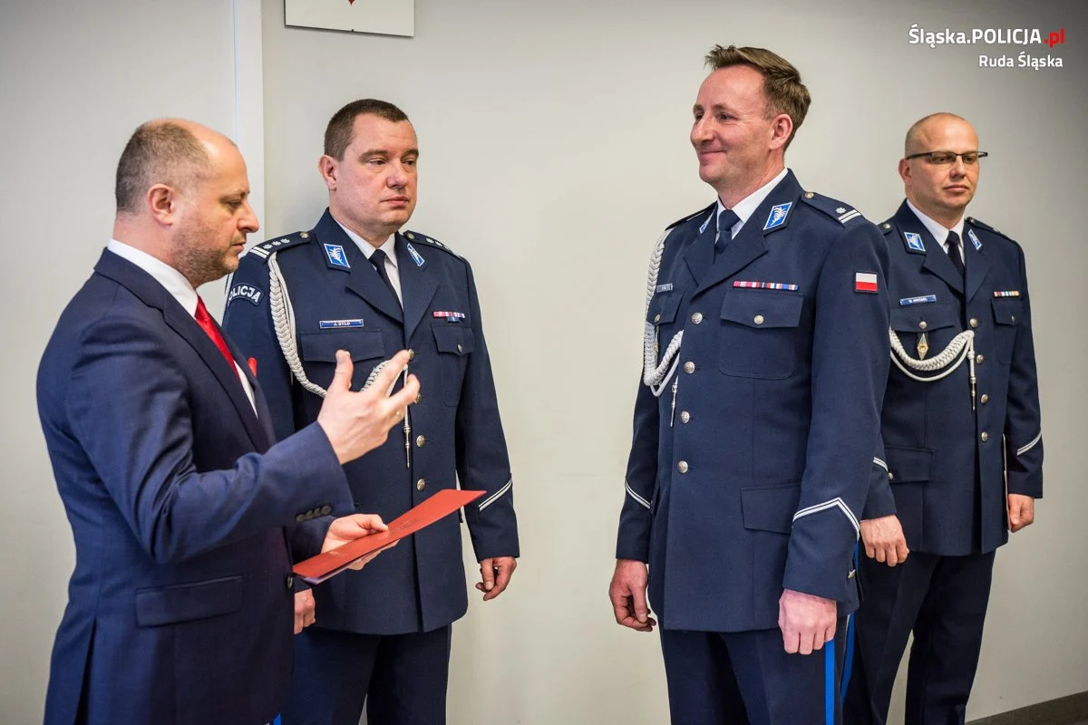 Ruda Śląska ma nowego komendanta Policji! To podinsp. Dawid Gil!
