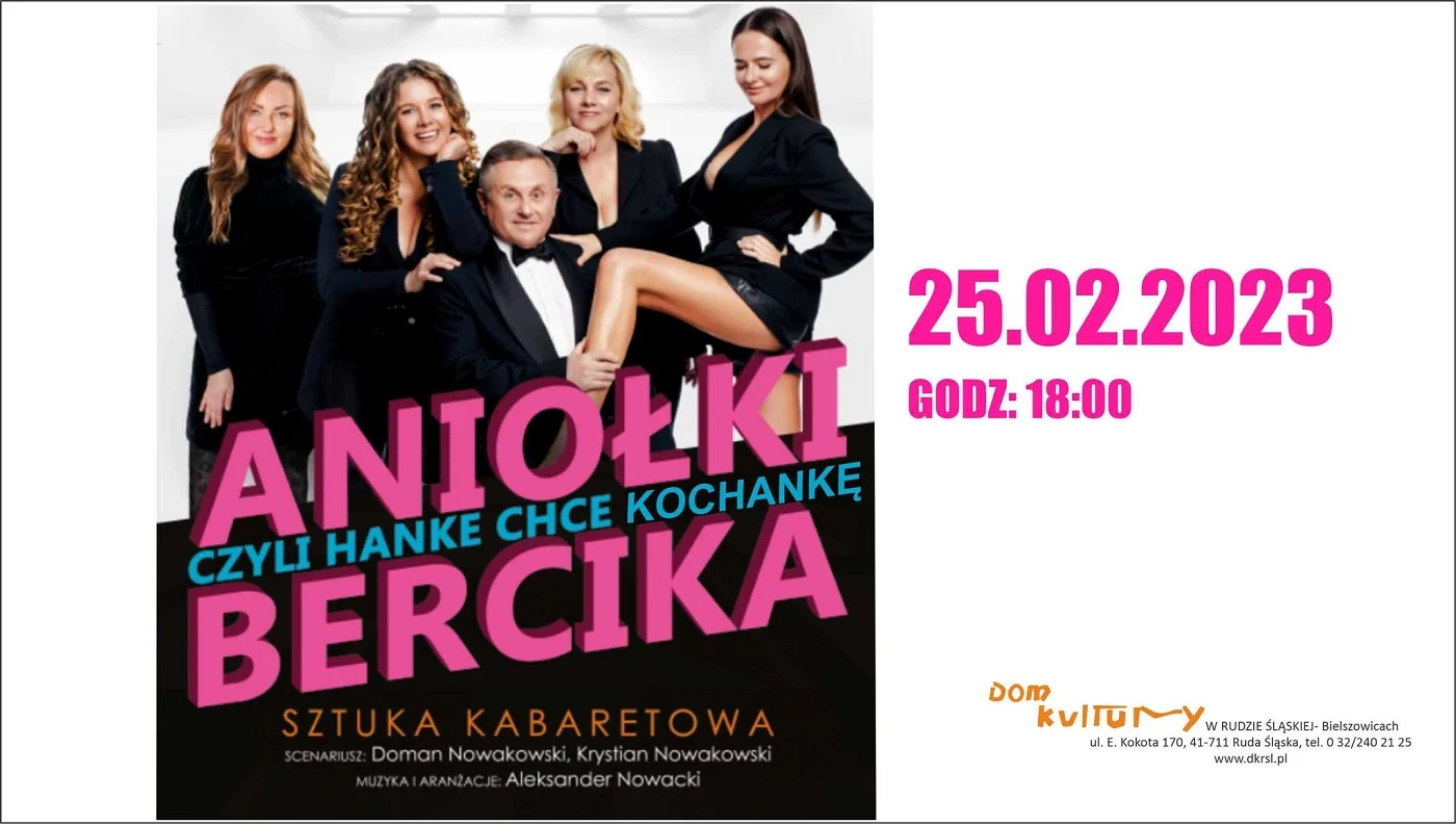 Aniołki Bercika, czyli Hanke chce kochankę w DK Bielszowice