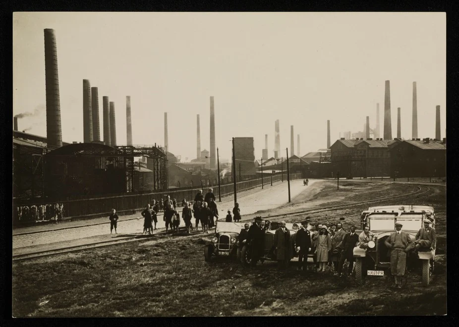 Industrialna Fryna na archiwalnych zdjęciach z I połowy XX w. Bardzo się zmieniła?