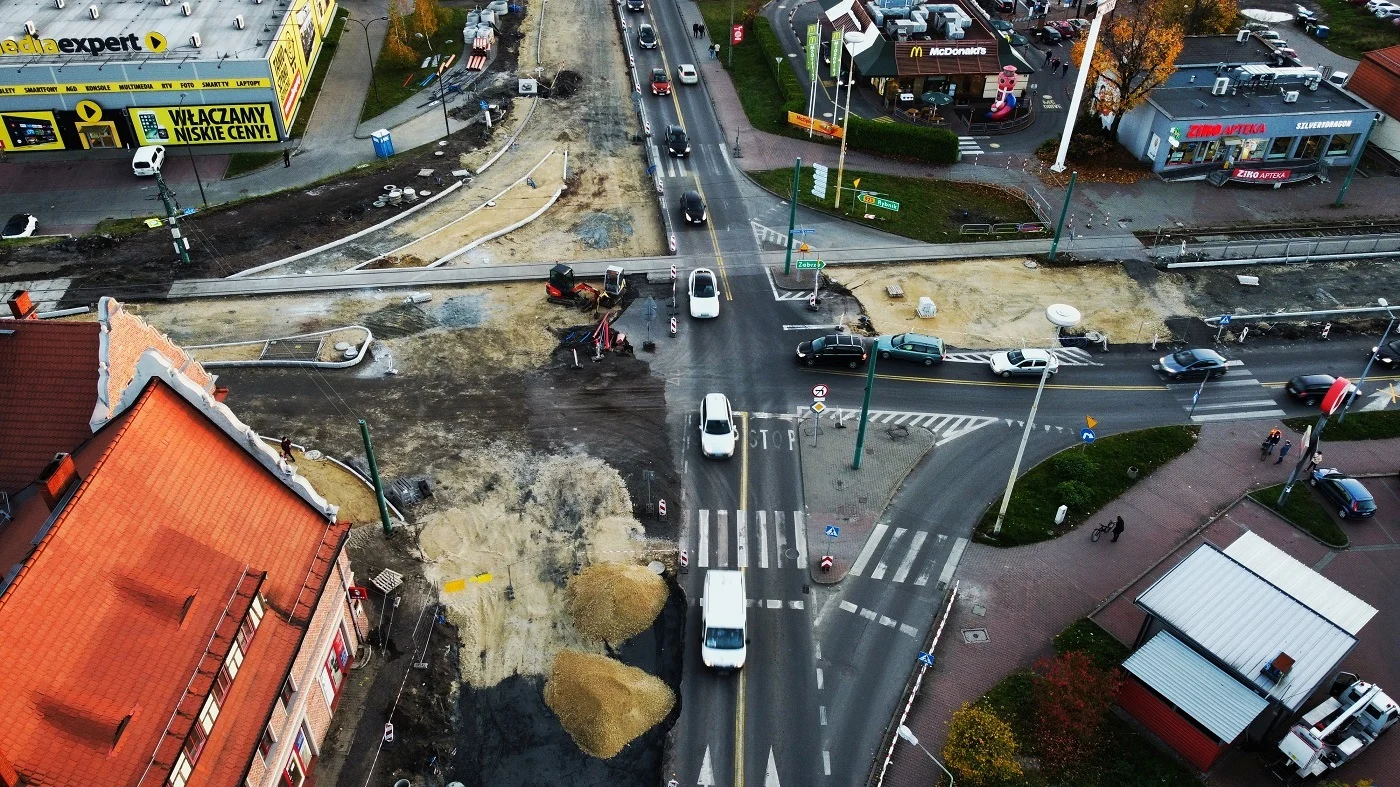 Przebudowa ul. Wolności: Od 27 lutego kolejna zmiana organizacji ruchu!