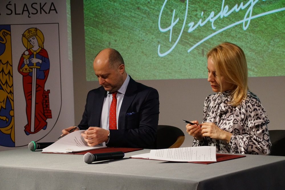 Podpisanie umowy na rewitalizację Szybu Franciszek 9