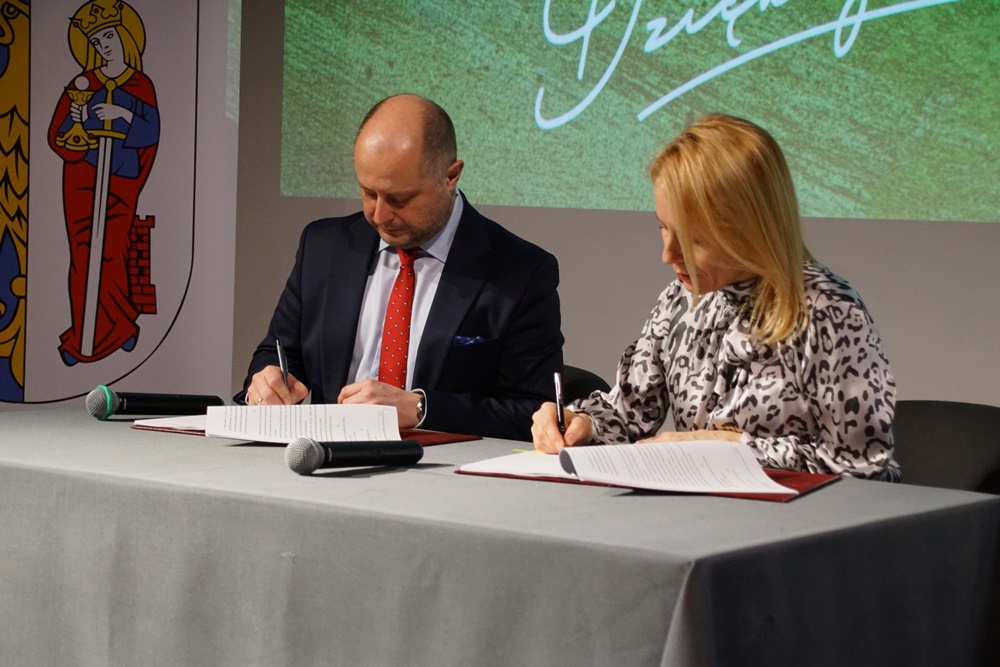 Podpisanie umowy na rewitalizację Szybu Franciszek 11