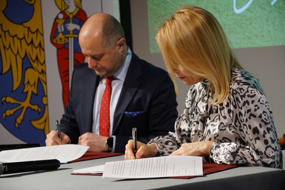 Podpisanie umowy na rewitalizację Szybu Franciszek 12