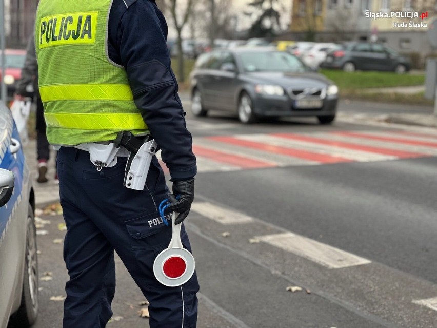 Rudzka policja podsumowała czwartkowe działania "Bezpieczny pieszy"