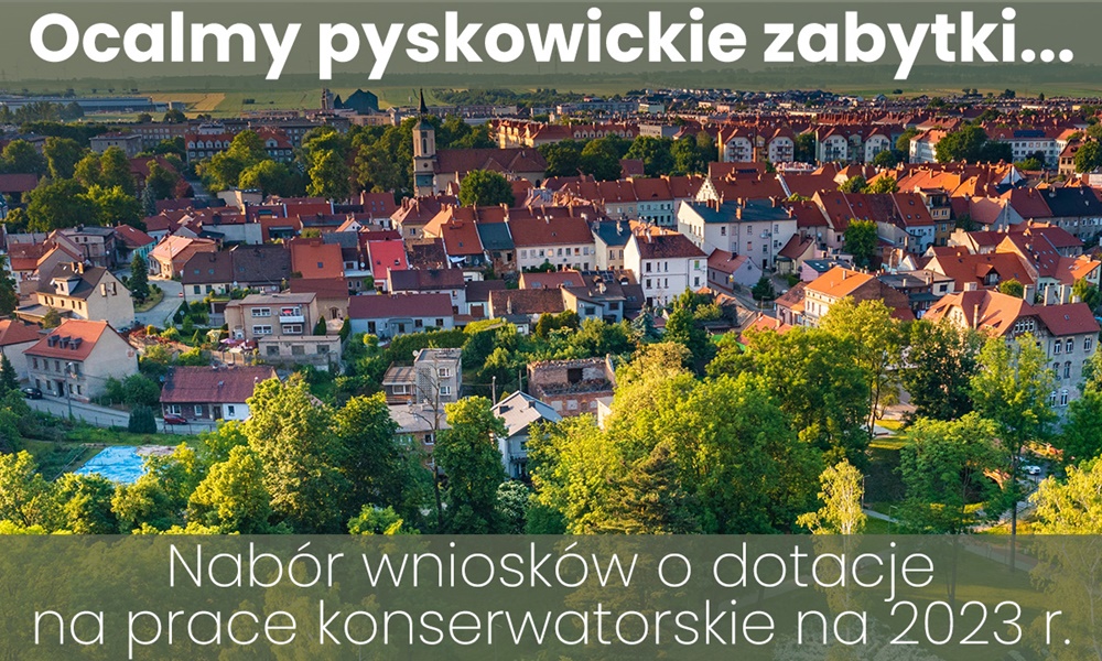 Czekają dotacje na prace konserwatorskie. Rozpoczął się nabór wniosków