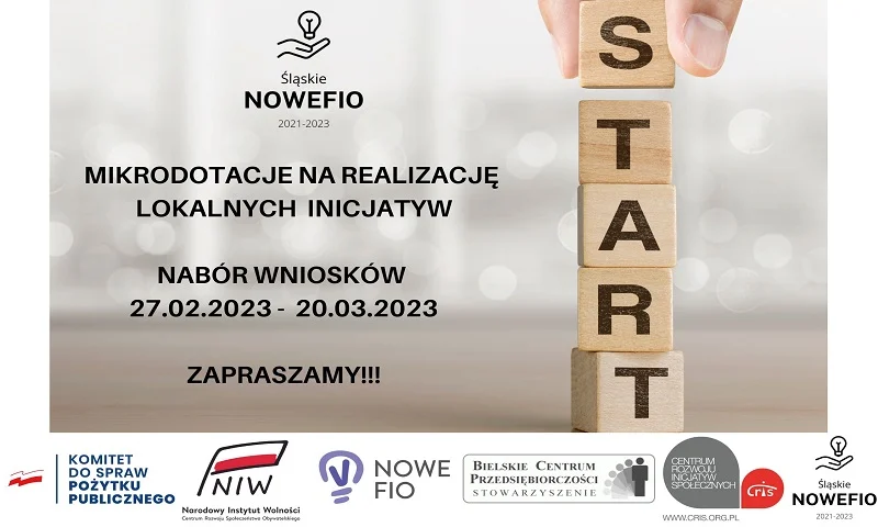 Konkurs grantowy dla inicjatyw lokalnych. Złóż wniosek!