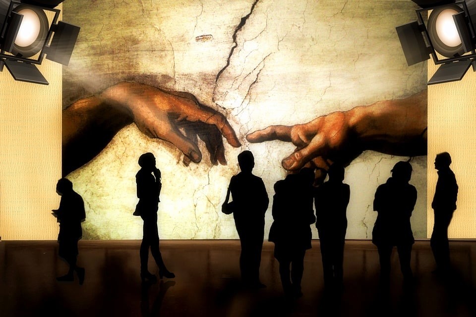 Wystawa "Anioł jest kobietą" w Bibliotece