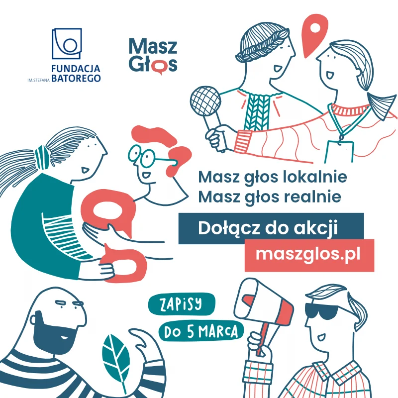 Działaj lokalnie. Skorzystaj z pomocy akcji Masz Głos!