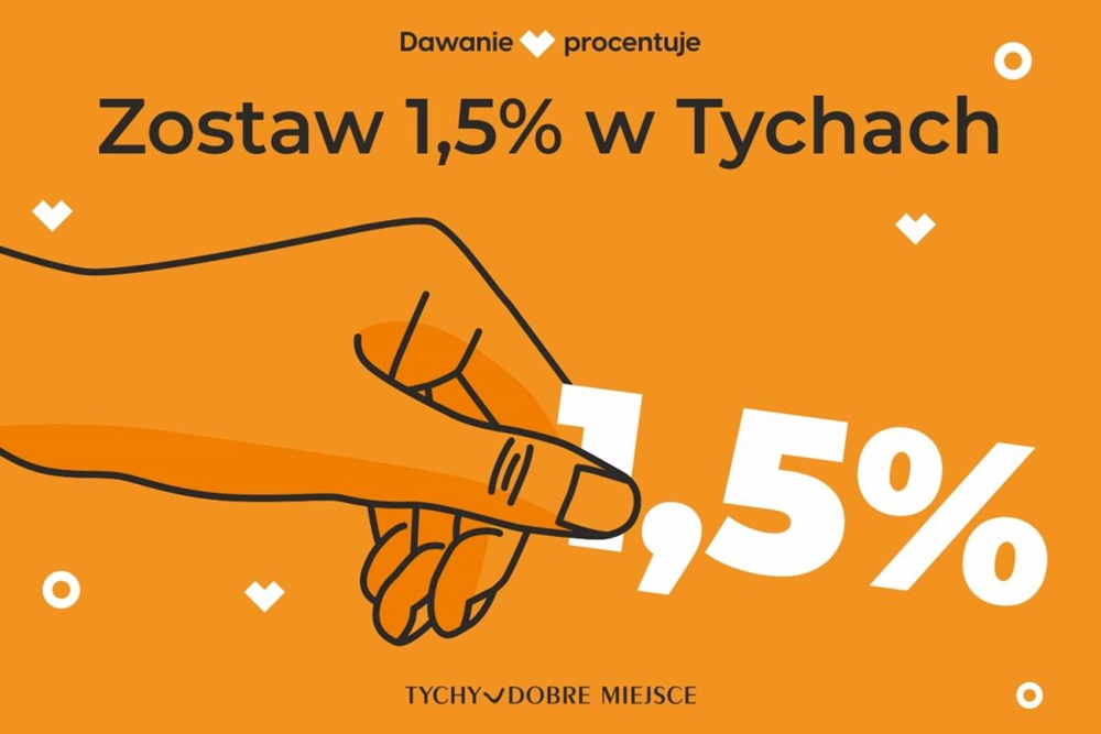 Zostaw 1,5% podatku dla tyskich organizacji pozarządowych