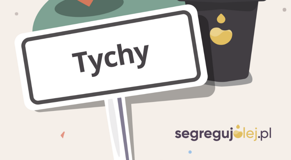 Recykling oleju w Tychach. Nowe pojemniki do segregacji
