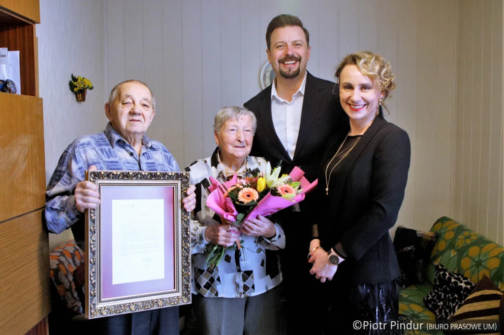 Razem od 70 lat! Kamienne Gody państwa Reginy i Jana Buchaczów z Bytkowa