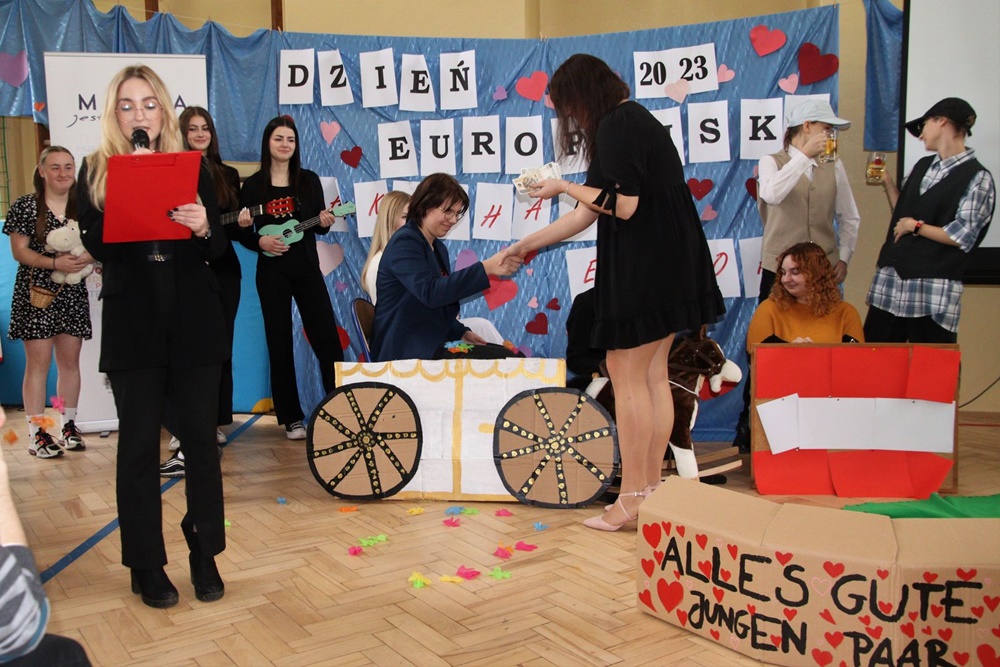 Zakochana Europa w Matei. Dzień Europejski w Liceum im. Matejki