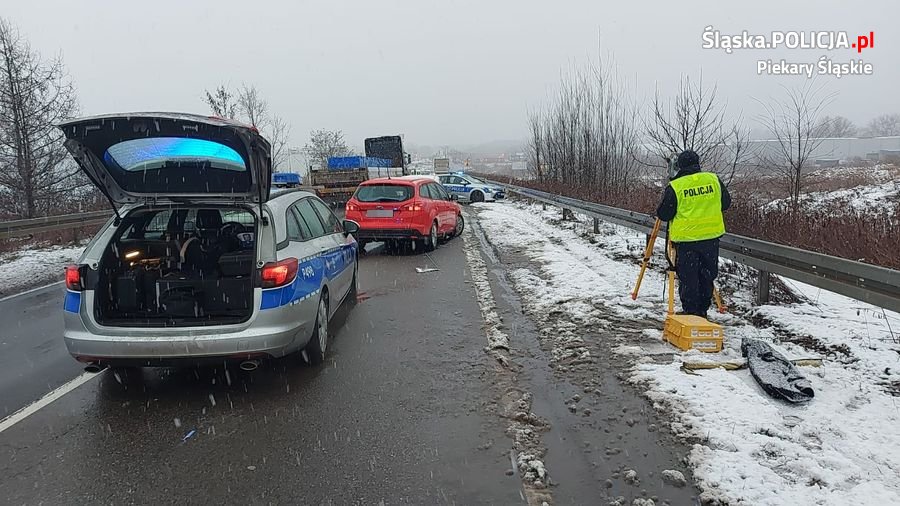 Seria zdarzeń na piekarskich drogach. Apeluje się o ostrożność!