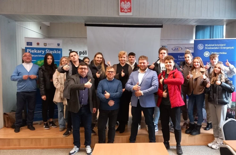 Wykładowcy Politechniki Śląskiej w piekarskich szkołach