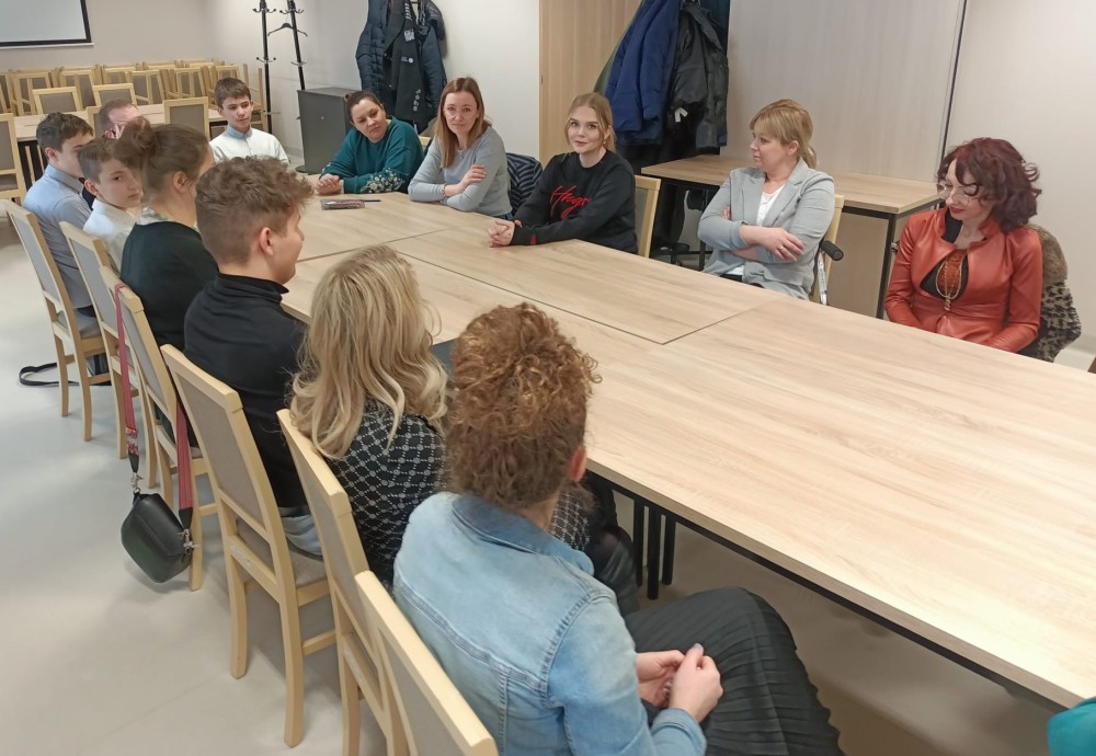 Spotkanie piekarskiej młodzieży w ramach projektu "Od samorządu do Rady"