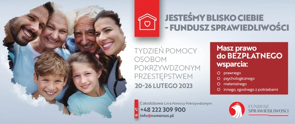 Porady prawne w Tygodniu Pomocy Pokrzywdzonym Przestępstwem