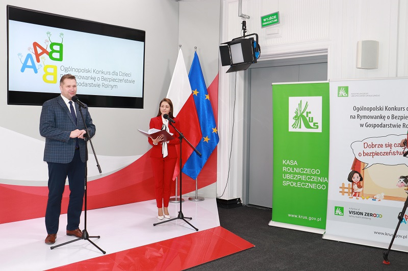 "Bezpiecznie na wsi mamy, niebezpiecznych substancji unikamy". KRUS ogłasza konkurs