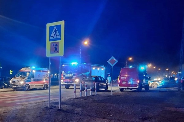 14-latka potrącona na przejściu dla pieszych. Lądował śmigłowiec LPR!