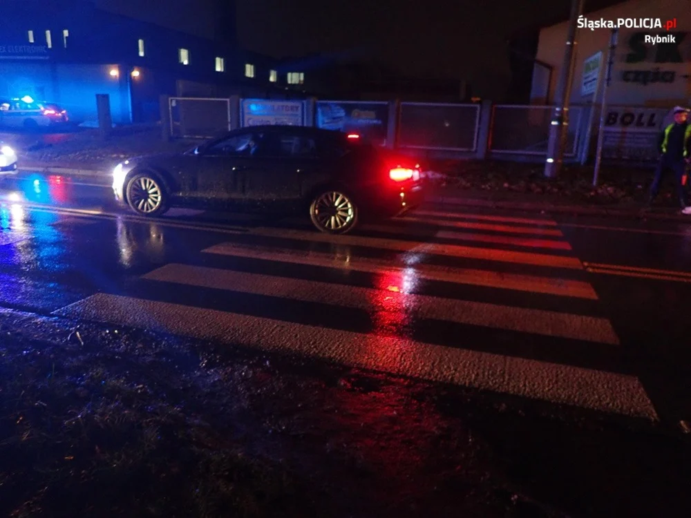Potrącenie na przejściu dla pieszych przy ulicy Zebrzydowickiej!