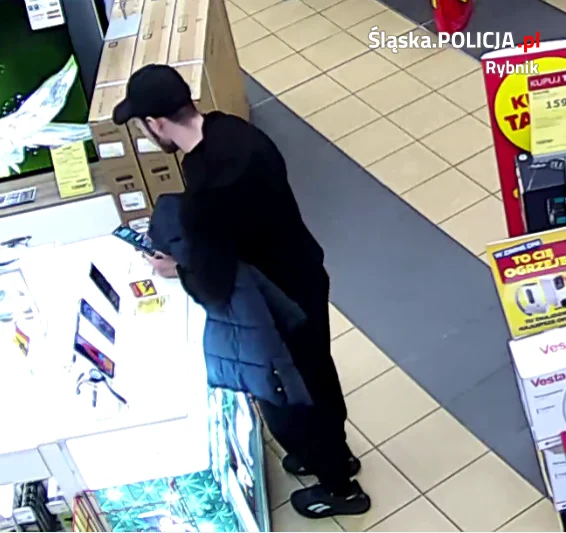Widziałeś tego mężczyznę? Powiadom policjantów!