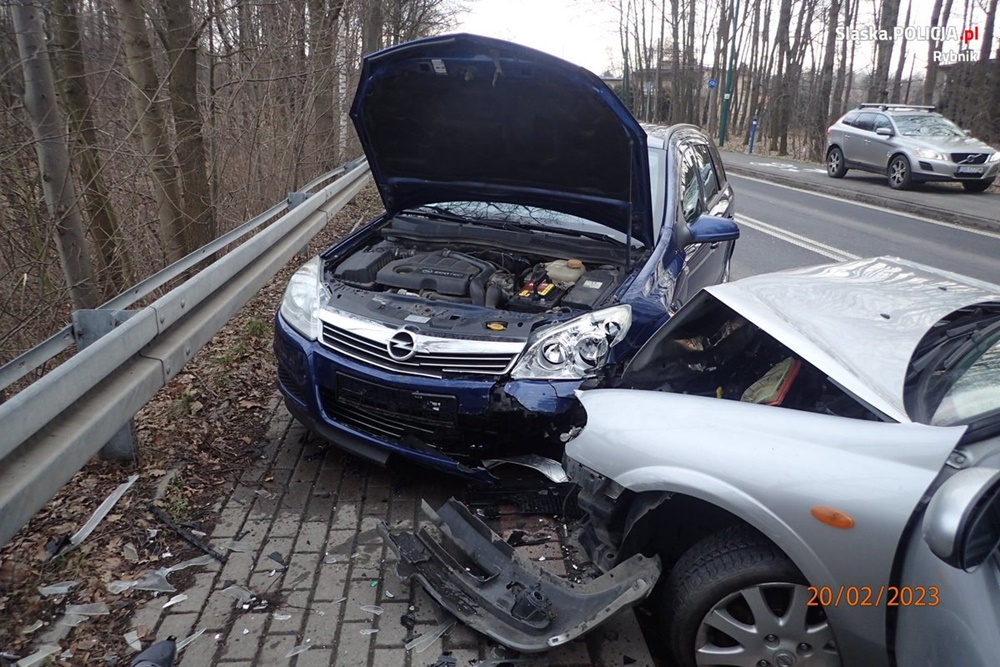 Niebezpieczny wypadek na ulicy Raciborskiej!